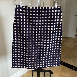 Ann Taylor navy skirt